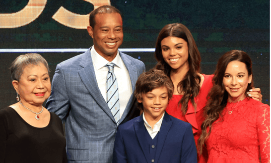 Tiger woods family
